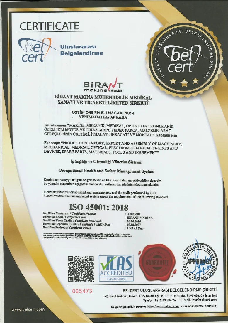 ISO 45001:2018